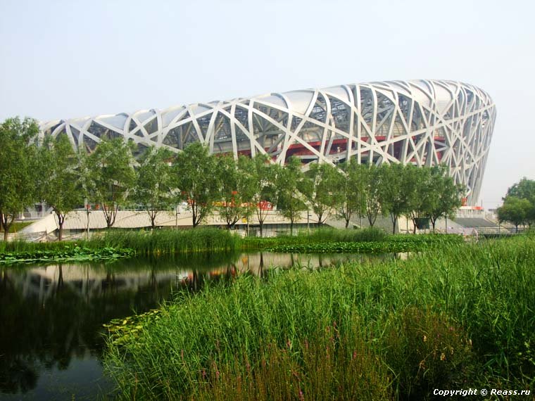 Стадион «Птичье гнездо» в Пекине